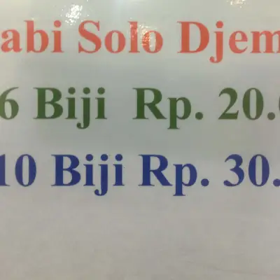 Serabi Solo D'jempol