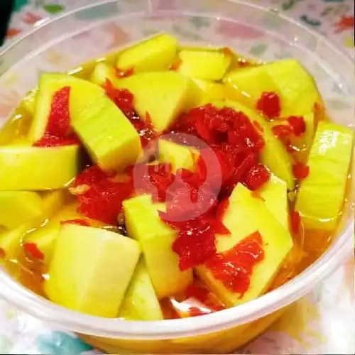 Gambar Makanan Rujak Jambu Kristal Mamake, Belibis 5