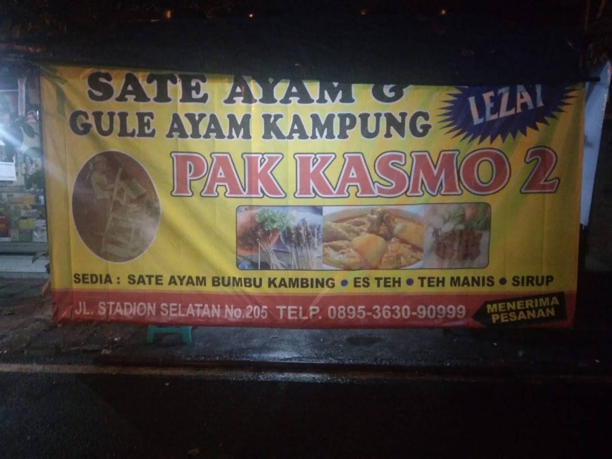 Sate Ayam Dan Gule Ayam Pak Kasmo Terdekat Restoran Dan Tempat Makan