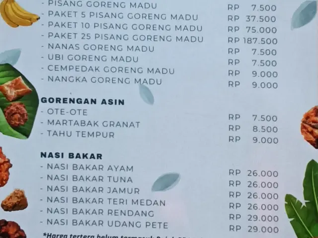 Gambar Makanan Pisang Goreng Madu Bu Nanik 19