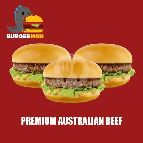 Gambar Makanan Burgermon Express Kelapa Kopyor Burger Monster, Kelapa Gading 4