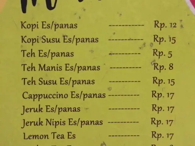 Gambar Makanan Kedai Es Pisang Ijo Pemuda 17