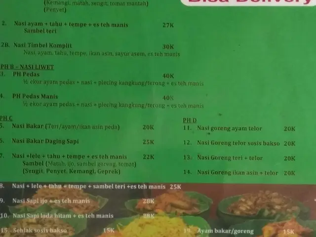 Gambar Makanan Warung Makan Wong Ayu 1