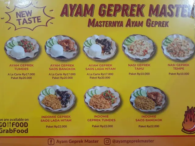 Gambar Makanan Ayam Geprek Master 1