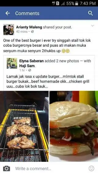 Burger Tunok Food Photo 1