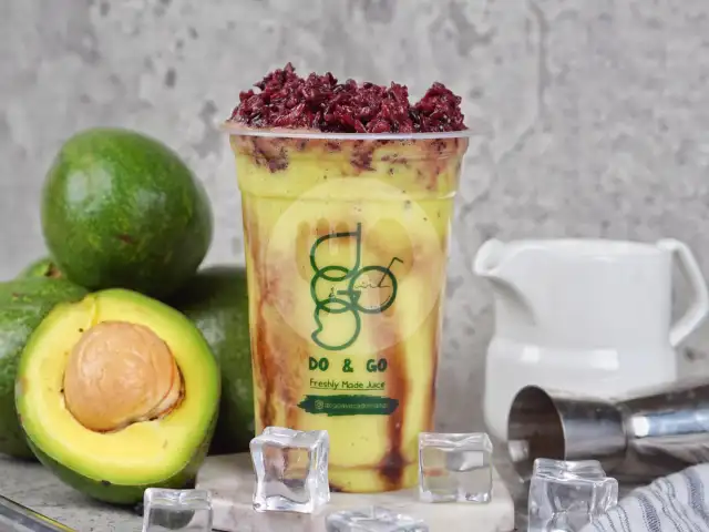 Gambar Makanan Juice DO & GO avocaDO manGO (Jus Alpukat dan Jus Mangga), Slipi 1