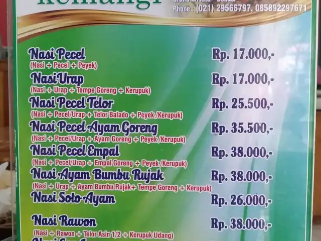 Gambar Makanan Warung Kemangi 2