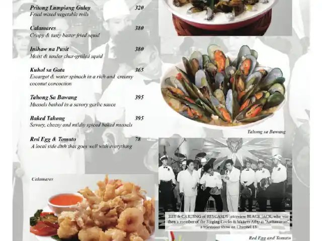 The Singing Cooks & Waiters Food Photo 1
