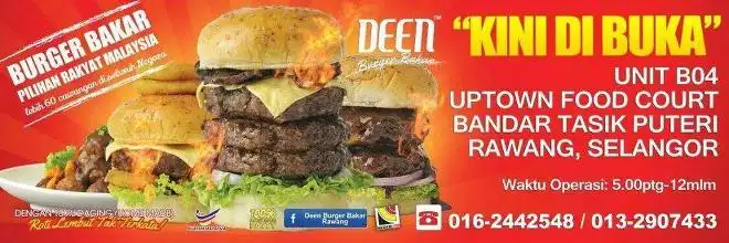 Deen Burger Bakar Rawang Food Photo 1