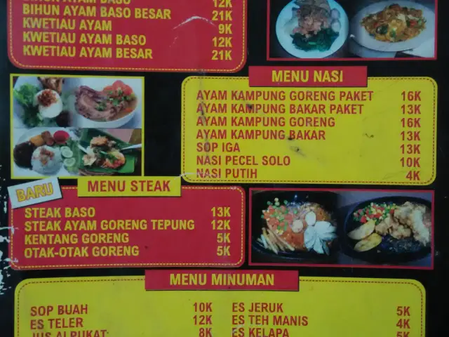 AyamGorengKampung&SteakBasoPakJoni