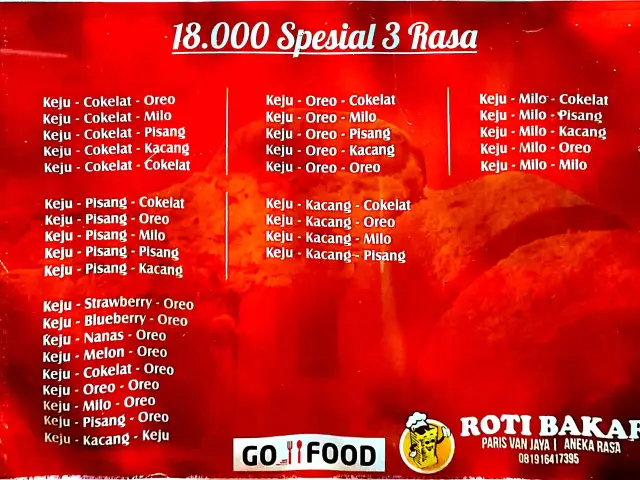 Gambar Makanan RotiBakarParisVanJava 8