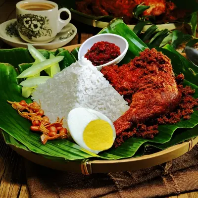 Nasi Lemak Bamboo (Sandakan)