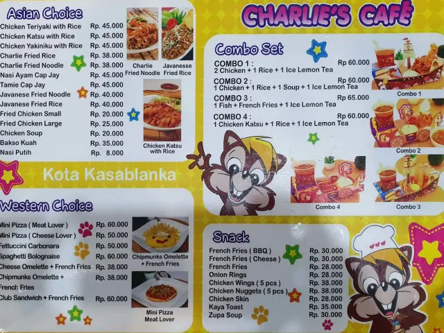 Gambar Makanan Chipmunks Cafe (Charlie's Cafe) 1