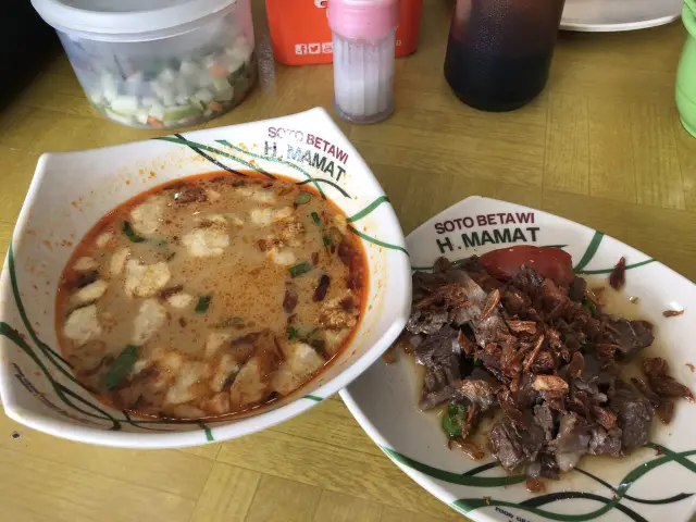 Gambar Makanan Soto Betawi H. Mamat 7