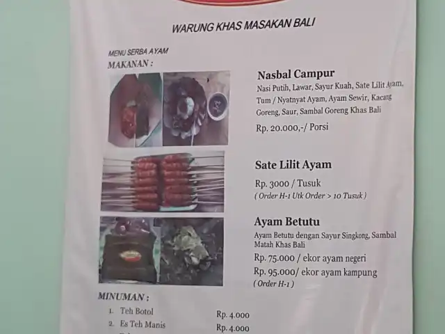 Gambar Makanan Nasi Bali - Warung Sari Nadi 5
