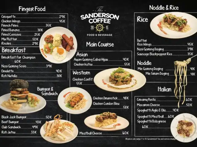 Gambar Makanan Sanderson Coffee 1