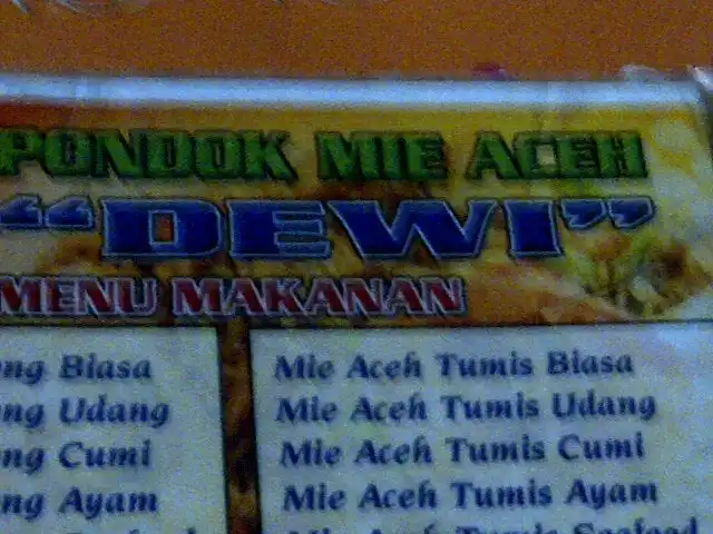 Gambar Makanan Pondok Mie Aceh "DEWI" 15