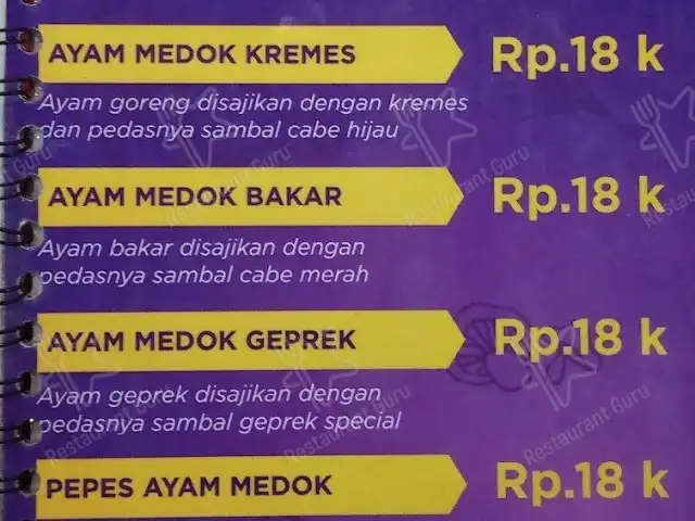 Gambar Makanan Ayam Medok Cabe Ijo 6