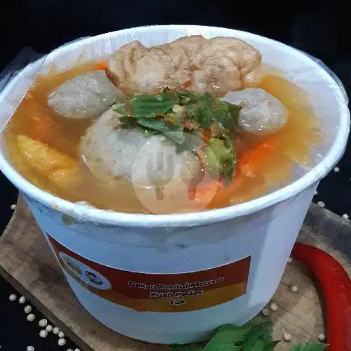 Gambar Makanan bakso dan sosis kuah pedas, genteng banyuwangi 4