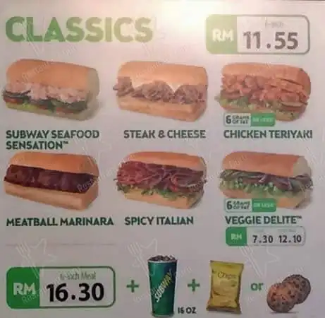 Subway Jalan Pinang Food Photo 2