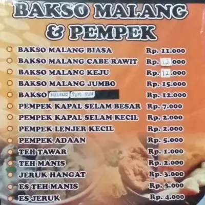 Bakso Malang Pa'Imo
