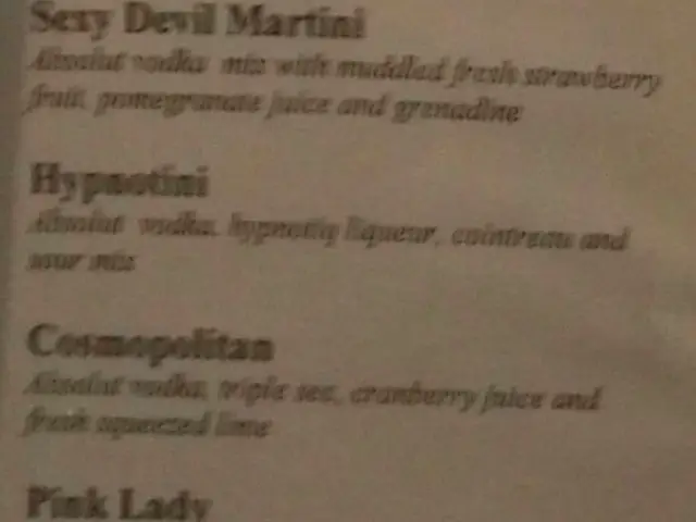 Gambar Makanan Blu Martini - Hotel JW Marriott 4