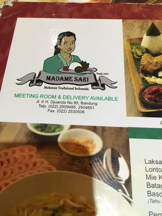 Gambar Makanan Madame Sari Restaurant 20