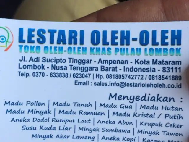 Gambar Makanan Lestari Oleh-Oleh Lombok 14