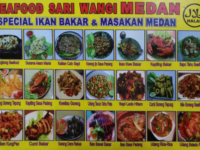 Gambar Makanan Seafood Sari Wangi Medan 1