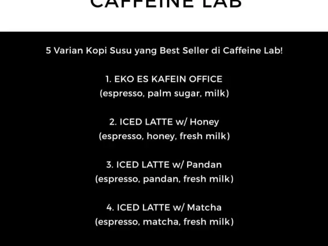 Gambar Makanan Caffeine Lab 10