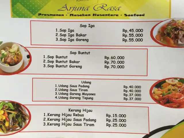 Gambar Makanan Rumah Makan Sunda Arjuna Rasa 2