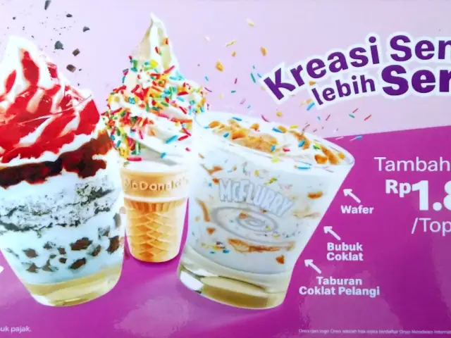 Gambar Makanan McDonald's Ice Cream 2