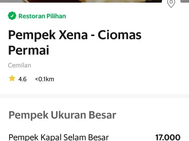 Gambar Makanan Pempek Xena 5