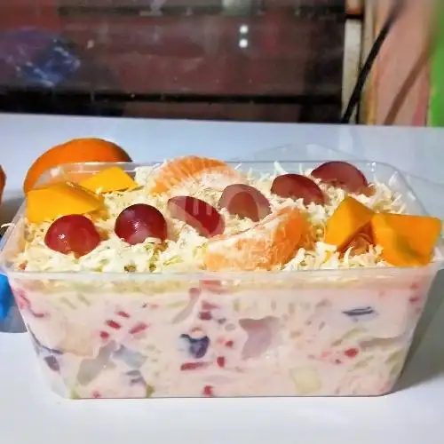 Gambar Makanan Salad Buah & Ayam Geprek Mbak Mas, Sepakat 1