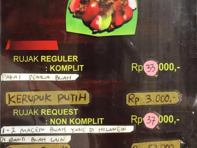 Gambar Makanan Rujak Kolam Medan 5