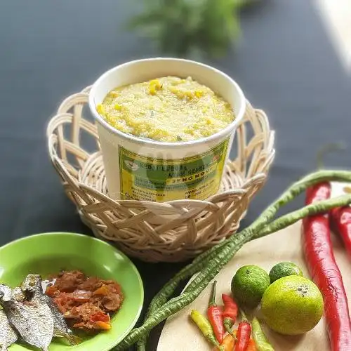 Gambar Makanan Kedai Bubur & Ayam Geprek Jeng Novi, Mamajang 9