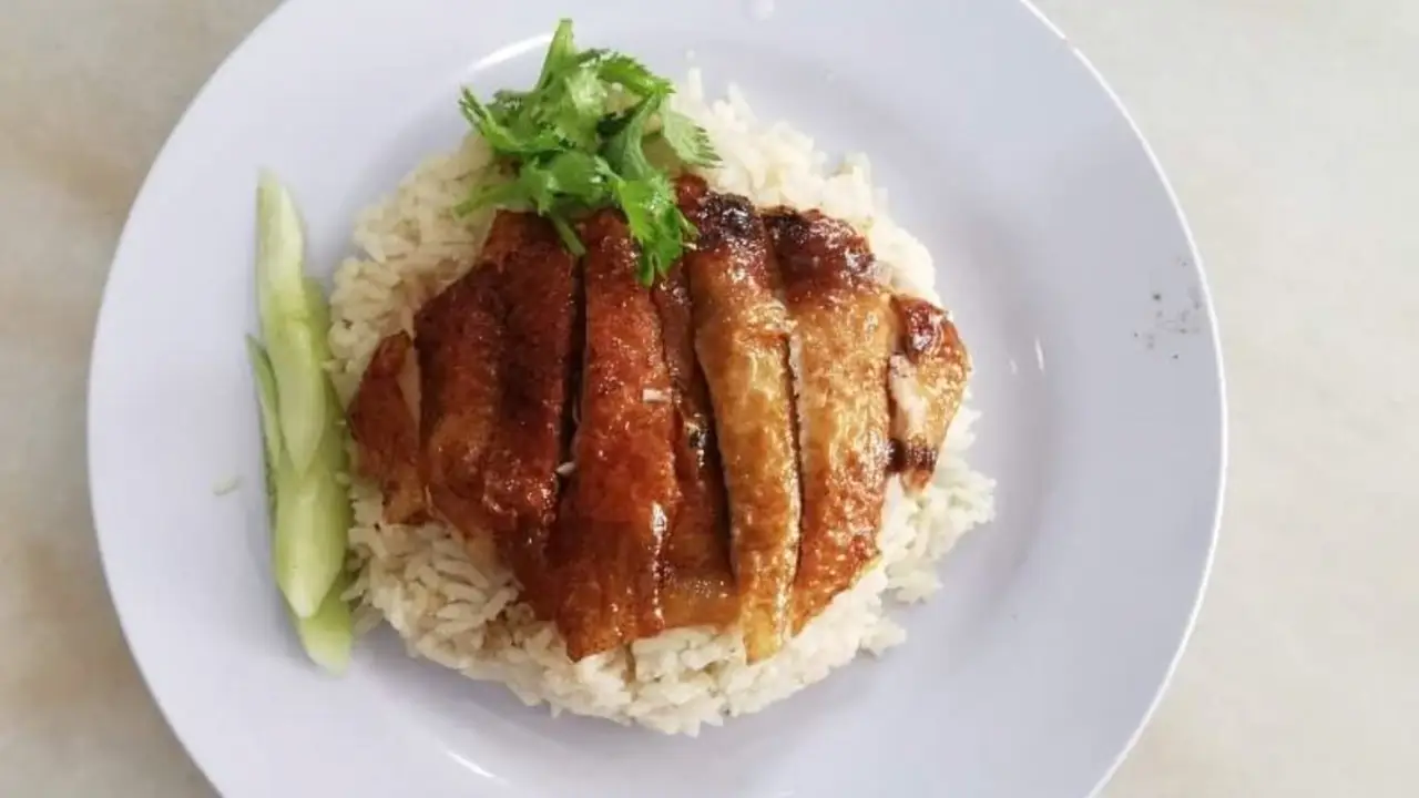 Roasted Chicken Rice @ Restaurant YTwo