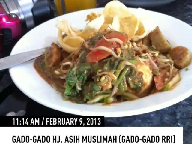 Gambar Makanan Gado-gado RRI 9