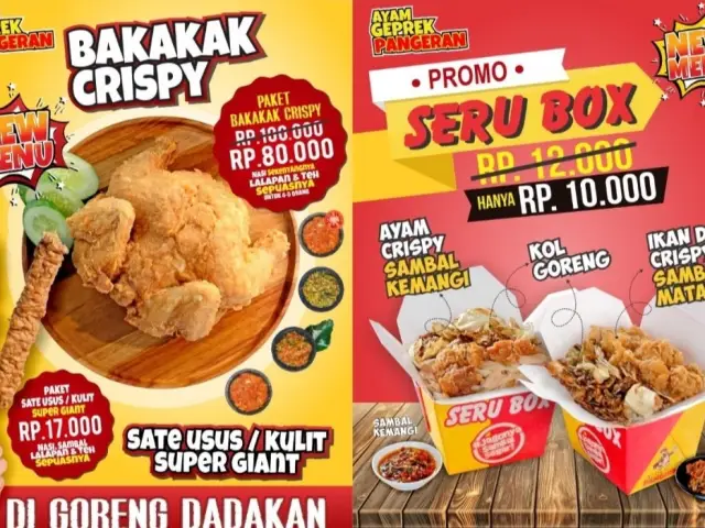 Gambar Makanan Ayam Geprek Pangeran 6