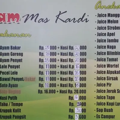 Mie Ayam Mas Kardi