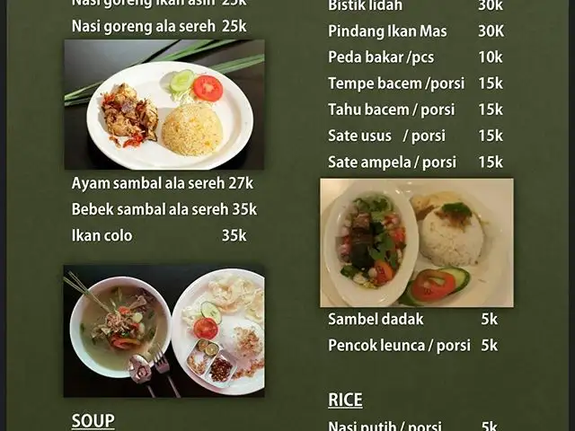 Gambar Makanan Rumah Kuliner Sereh 4