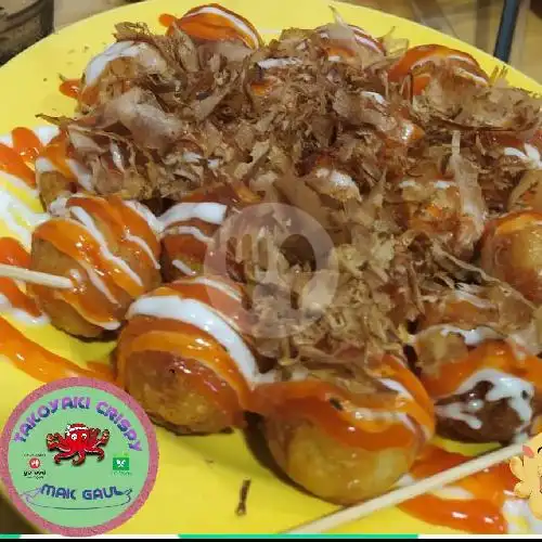 Gambar Makanan Takoyaki Crispy Mak Gaul, Pecenongan 11