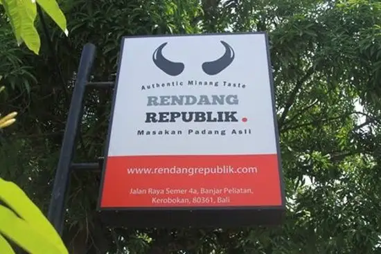 Gambar Makanan Rendang Republik 2