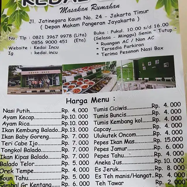 Kedai Incu