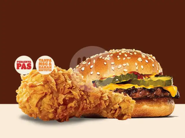 Gambar Makanan Burger King, Wiyung 10