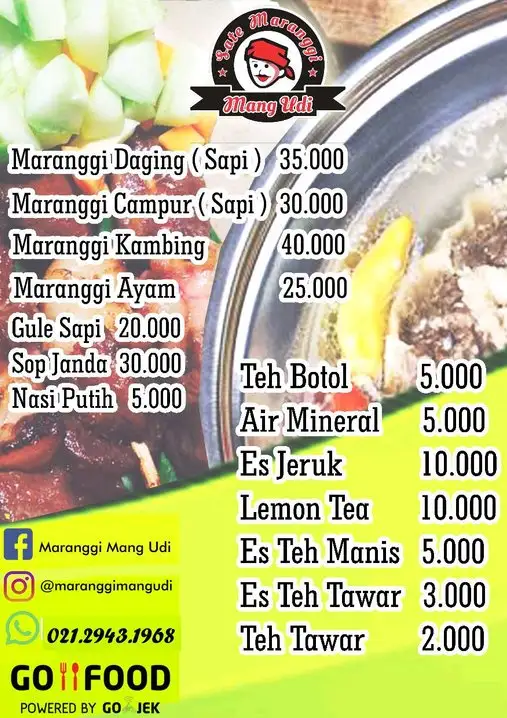 Gambar Makanan Sate Maranggi Mang Udi  1