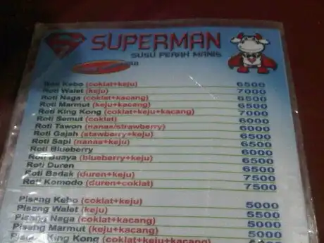 Gambar Makanan Susu segar Superman 3