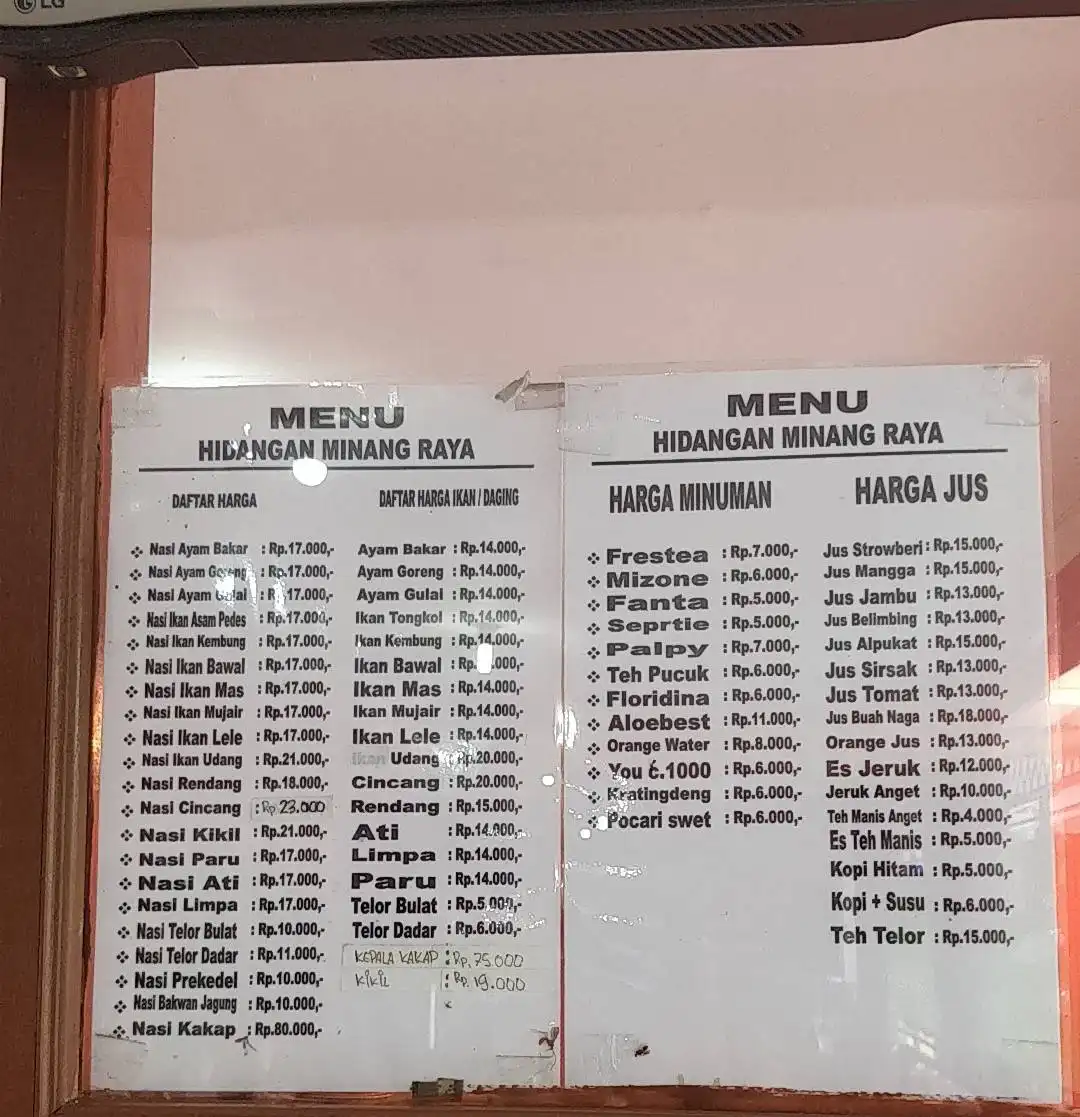 Restoran Padang Minang Raya