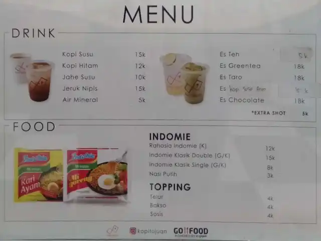 Gambar Makanan Kopi Tujuan 3