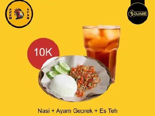 Adem Ayam & Jus TV, Lapak Square Kayutangi